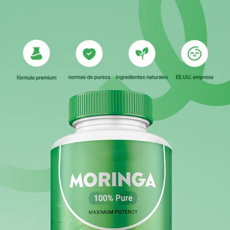 Moringa Capsules, 60 Count - Natural Dietary Supplement