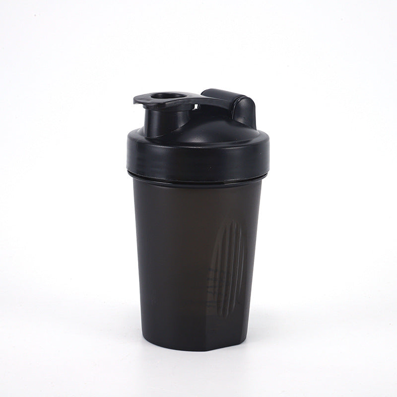 Portable 400ml Plastic Fitness Shaker Cup with Mixing Ball