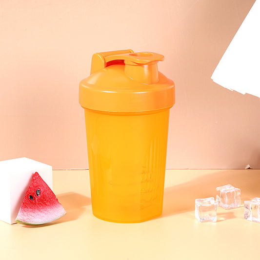 Portable 400ml Plastic Fitness Shaker Cup with Mixing Ball