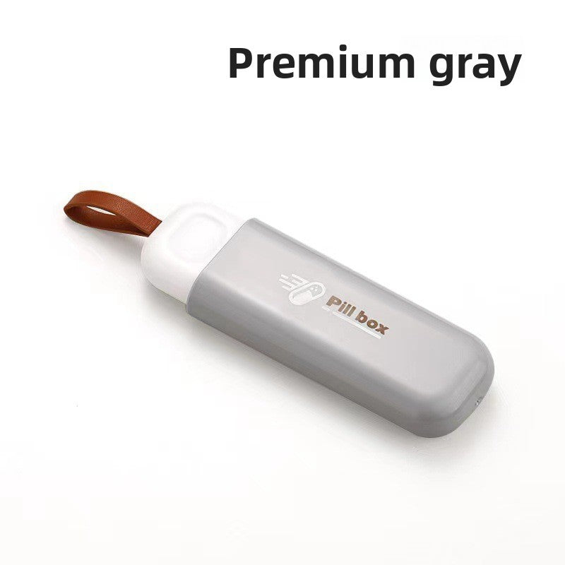 Plastic Pill Organizer with Light-Proof Seal