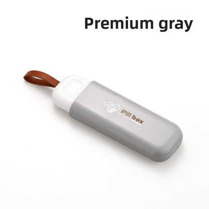 Plastic Pill Organizer with Light-Proof Seal