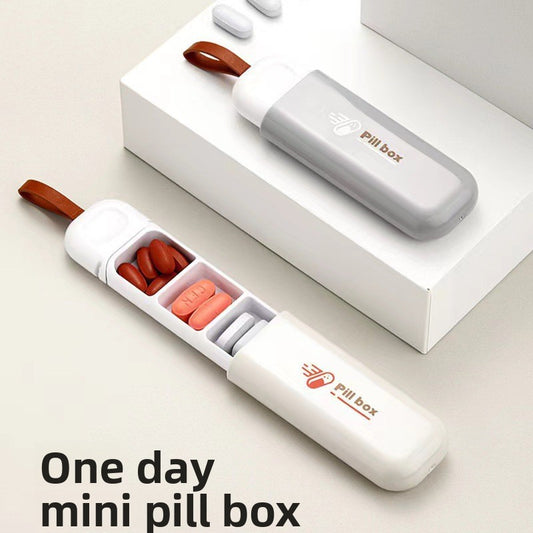Plastic Pill Organizer with Light-Proof Seal