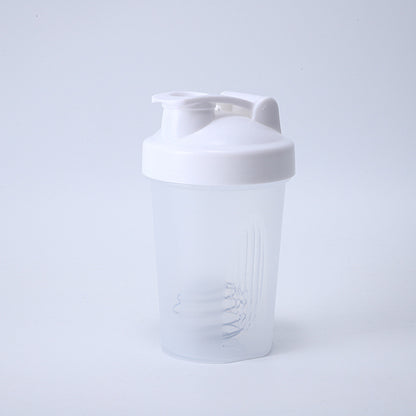 Portable 400ml Plastic Fitness Shaker Cup with Mixing Ball