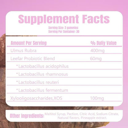 Vaginal Probiotics for Women, Feminine PH Balance Gummies for Healthy Odor, Yeast Balance & Flora + Vitamin C for Immune Support -Pineapple