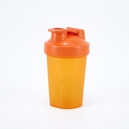 Portable 400ml Plastic Fitness Shaker Cup with Mixing Ball
