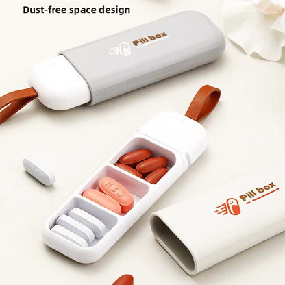 Plastic Pill Organizer with Light-Proof Seal